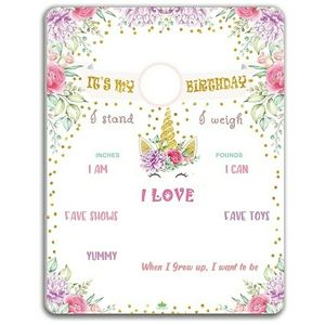 NEW! Unicorn Birthday Board